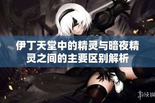 伊丁天堂中的精灵与暗夜精灵之间的主要区别解析