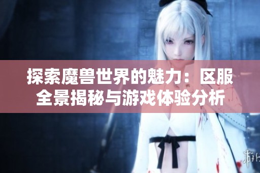 探索魔兽世界的魅力：区服全景揭秘与游戏体验分析