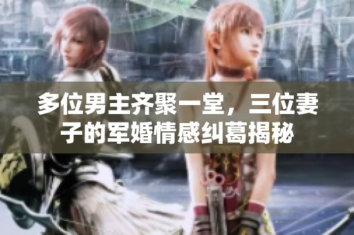 多位男主齐聚一堂，三位妻子的军婚情感纠葛揭秘