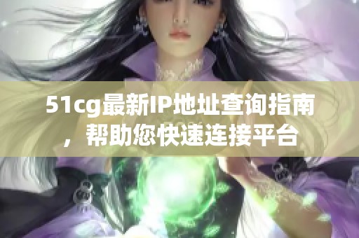 51cg最新IP地址查询指南，帮助您快速连接平台