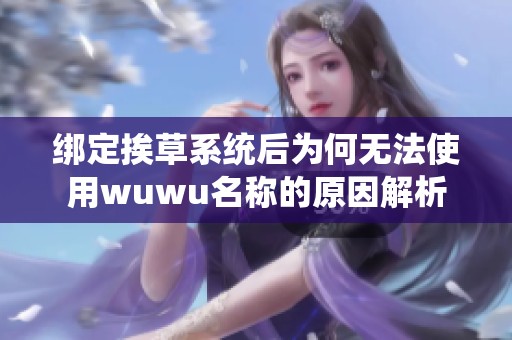 绑定挨草系统后为何无法使用wuwu名称的原因解析